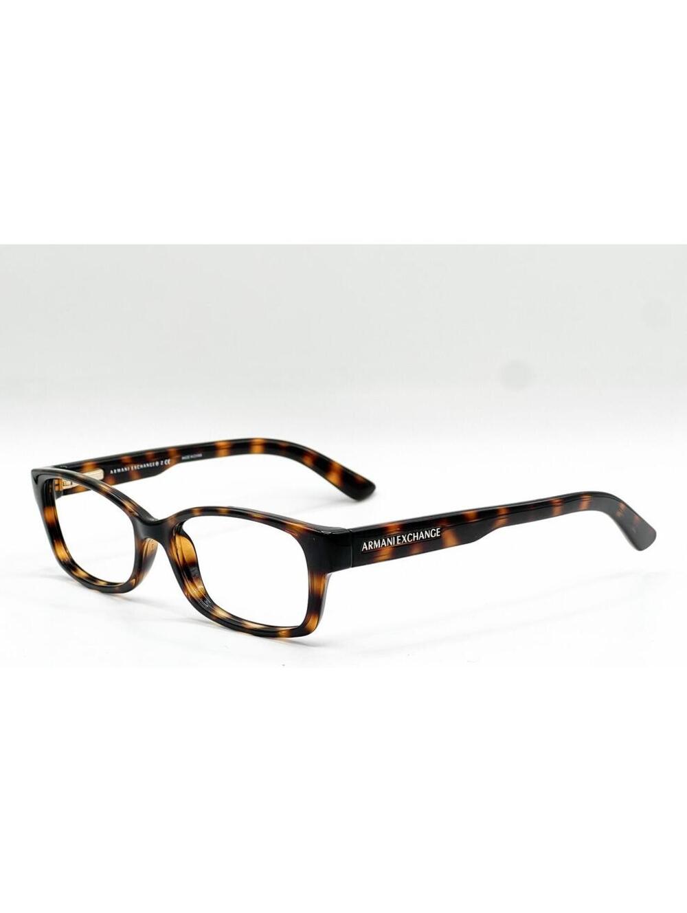 Armani Exchange Ax 3017 8117 Deep Tortoise Authentic Eyeglasses 52-16-135